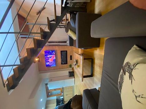 Magnífica sala de estar.